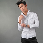 Men SP - Stripe-Detail Dress Shirt