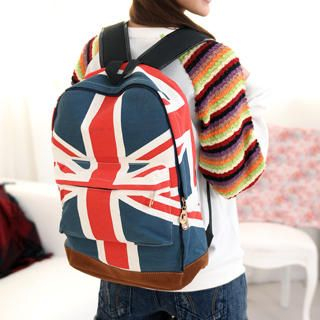 59 Seconds - Union Jack Print Backpack 59 Seconds - Union Jack Print Backpack