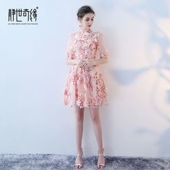 靜世奇緣 - 碎花禮服裙 靜世奇緣 - 碎花禮服裙