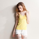 SPICY HOLIC - Pleated Sleeveless Top