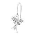 MaBelle - 18K White Gold Diamond Dragonfly Single Earring MaBelle - 18K White Gold Diamond Dragonfly Single Earring