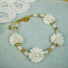 MyLittleThing - Vintage Classic Lace Flower Bracelet(White)
