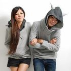RINA - Horn-Accent Hooded Pullover
