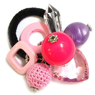 Lovely Hair Tie - Pink302 Lovely Hair Tie - Pink302