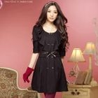Tokyo Fashion - Button-Front Ruffle Dress