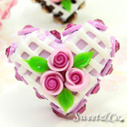 Sweet & Co. - Mini Purple Cake Swarovski Crystal Cake Ring