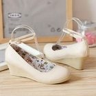 Smoothie - Ankle-Strap Wedge Pumps