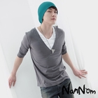 NanNom - V-Neck Layer T-Shirt