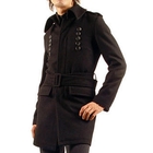 Purplow - Fly Front Belted Coat