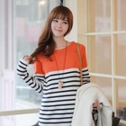 CLICK - Striped Knit Dress