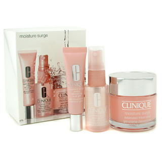 Moisture Surge Set: Cream 75ml + Eye Gel 15ml + Face Spray 30ml