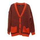 Dodostyle - V-Neck Cable-Knit Cardigan