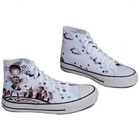 Maner - High-Top Print Canvas Sneakers