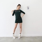 STYLEKELLY - 3/4-Sleeve Polo Dress