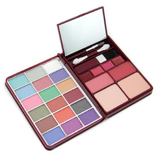 MakeUp Kit G0139-2 : 18x Eyeshadow, 2x Blusher, 2x Pressed Powder, 4x Lipgloss