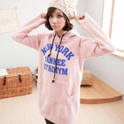 CatWorld - Printed Drawstring Hooded Dress