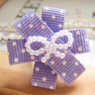 Dotted Handmade Bow Ring Dotted Handmade Bow Ring