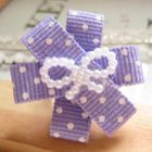 Fit-to-Kill - Dotted Handmade Bow Ring