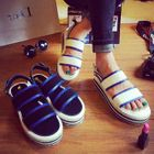 Mancienne - Rosette-Accent Platform Pumps