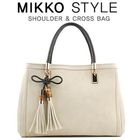 Mikko - Tassel-Accent Shoulder Bag