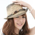 59 Seconds - Beaded-String Straw Hat