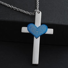MURATI - Heart & Cross Pendant