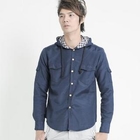 INTHING - Hooded Long Sleeve Shirt