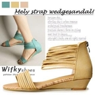Wifky - Strap Wedge Sandals