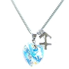 6thJune - Sweet Sagittarius - Zodiac Sign Necklace with Swarovski Sparkling Crystal Heart
   
