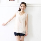 A-SO-BI - Scalloped Tank Top