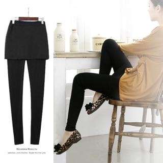 Inset Miniskirt Leggings