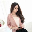 Tokyo Fashion - Open-Front Crochet Cardigan