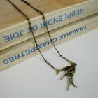 MyLittleThing - Copper Flying Pigeon Necklace