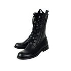 KENZI - Lace-Up Mid-Calf Boots