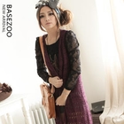 ZOO - Tasseled-Hem Long Crochet Vest