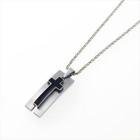 Samudra Raccolta - Black Cross on Stainless Steel (SMALL)