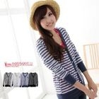 Maymaylu Dreams - Striped Long Sleeve Cardigan