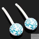 Cuteberry - Set of 2: Rhinestone Flower Hair Pin