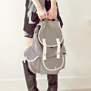 Striped Backpack Striped Backpack