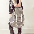 Fashion Lady - Striped Backpack