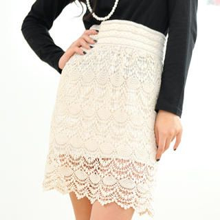 Crochet-Lace Skirt Crochet-Lace Skirt