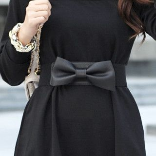 Elasticized Bow Belt Elasticized Bow Belt