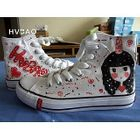 HVBAO - 'Rosy Cheeks' High-Top Sneakers