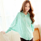 Tokyo Fashion - Dolman-Sleeve Pointelle Sweater