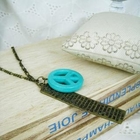 MyLittleThing - Vintage Peace Note Necklace