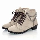 Smoothie - Chain-Accent Short Boots