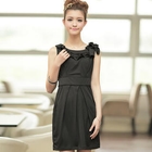 JK2 - Sleeveless Ruffle Chiffon Dress