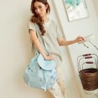 Fashion Lady - Convertibel Faux-Leather Backpack