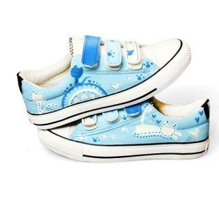 Printed Velcro Sneakers