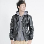INTHING - Faux-Leather Jacket